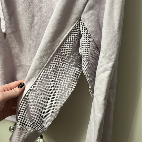 Purple Cropped Sweater - Picture 4 of 4